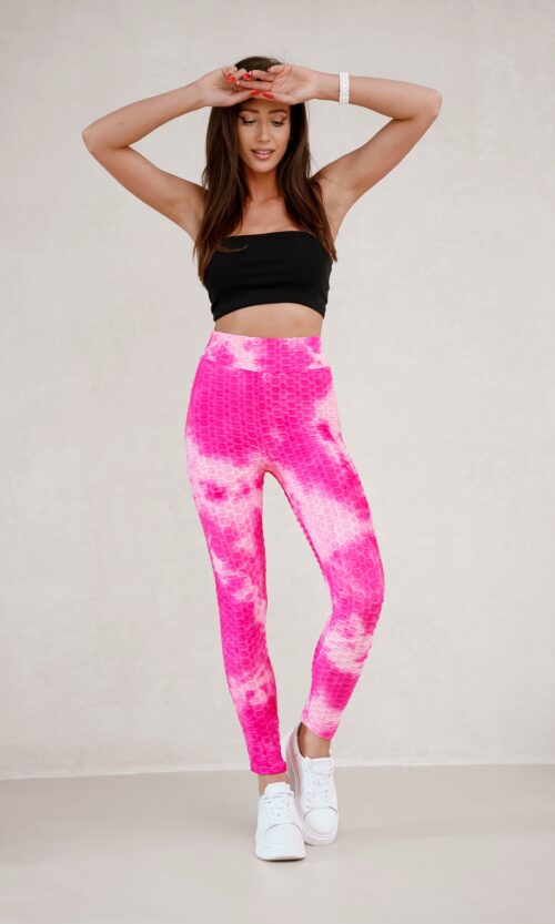 Leginsy Marmo Cloud - Fuksja, XS