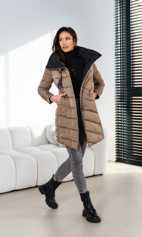 Kurtka Otelli - Beżowy, XXL