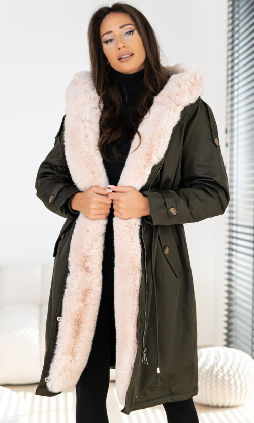 Kurtka/płaszcz FILESTI - Khaki, S