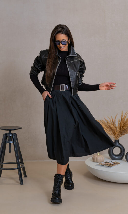 Spódnica Oleandrii - XS/S, Czarny