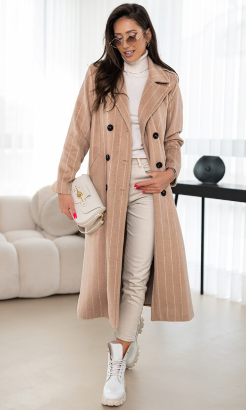 Płaszcz Vivid Shades - Capuccino, M/L