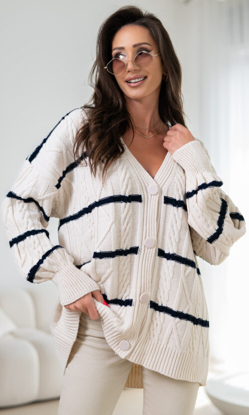 Sweter Niccol - Granatowy, S/M