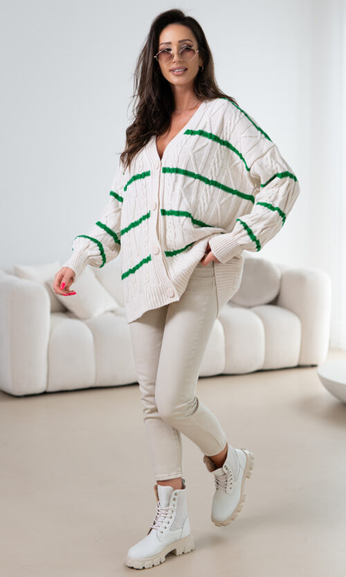 Sweter Niccol - Zielony, S/M