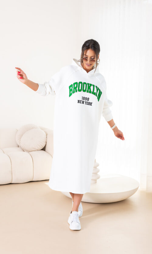Sukienka Brooklyn II - S/M, Biały
