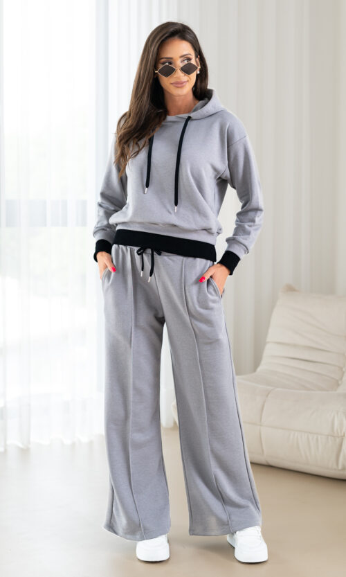 Dres Malaga - Szaro-czarny, XS/S