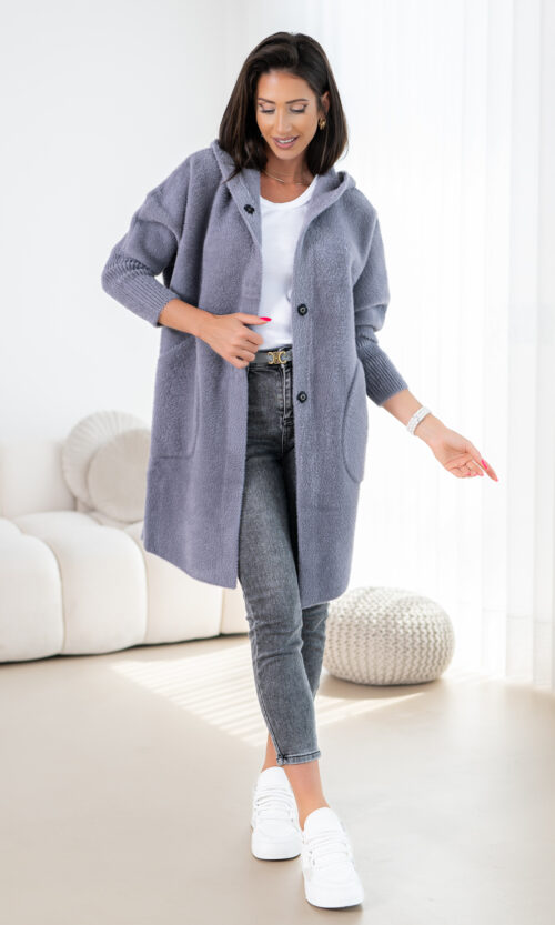 Kardigan/Płaszcz Pogi