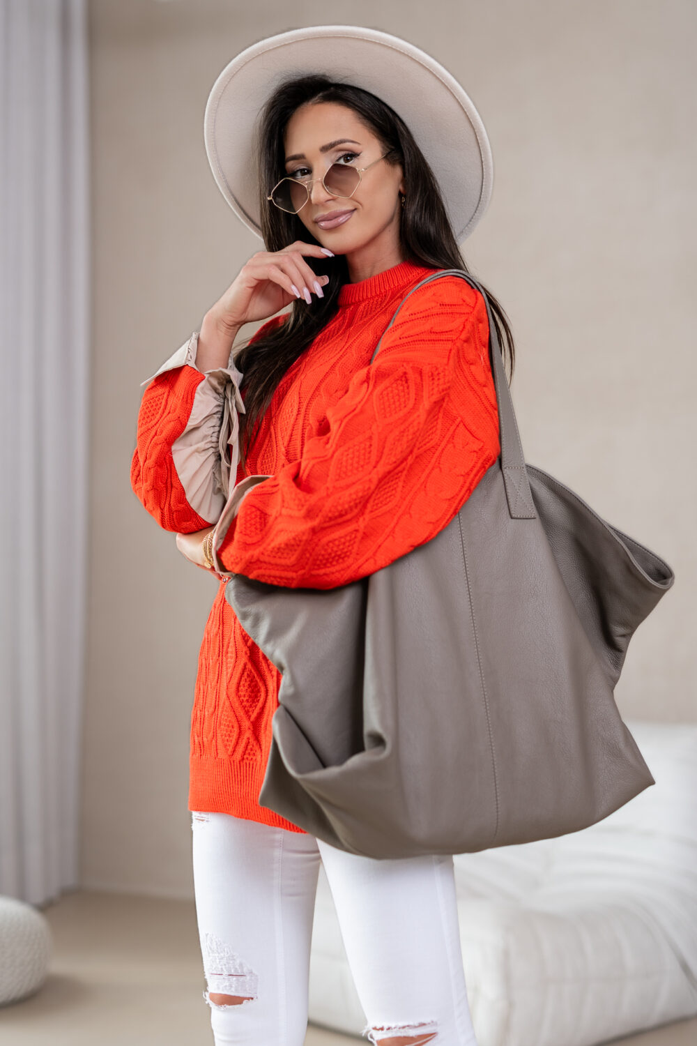 Torebka shopper Big Bestie - obrazek 9