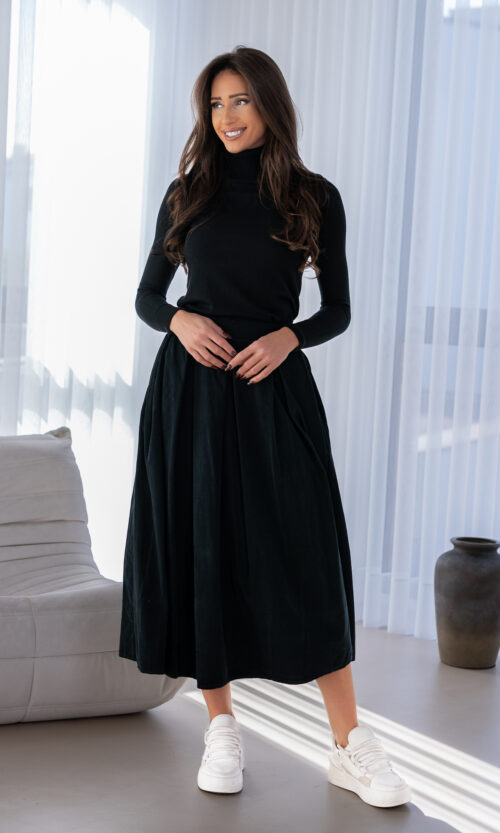 Spódnica Jaki - Czarny, XS/S