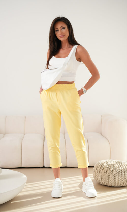 Spodnie Bibi MEGA PROMOCJA!!! - M/L, Żółty