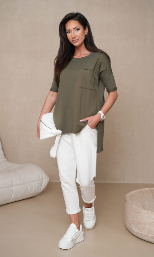 Bluzka/Tunika Bibi - XS/S, Khaki