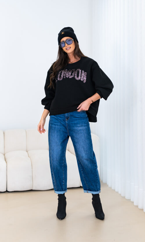 Spodnie Brina II jeans niebieskie