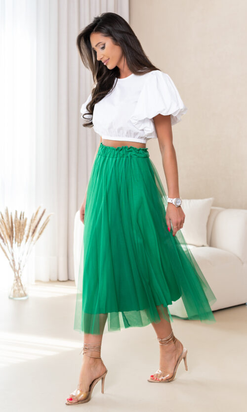 Spódnica Berreni - XS/S, Nasycony Zielony