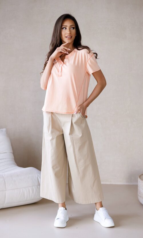 Bluzka Nikiti - Morelowy, S/M