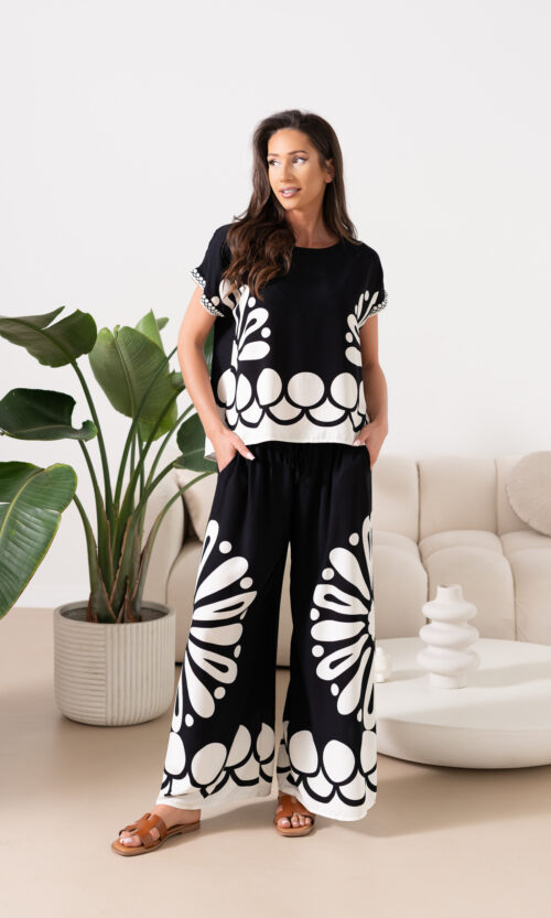 Spodnie Silvana II - XS/S, Czarny