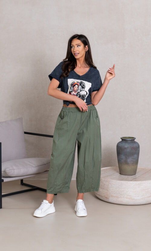 Spodnie Baloons II - S/M, Khaki