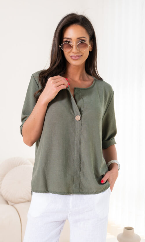 Bluzka Demauell - Khaki, L/XL