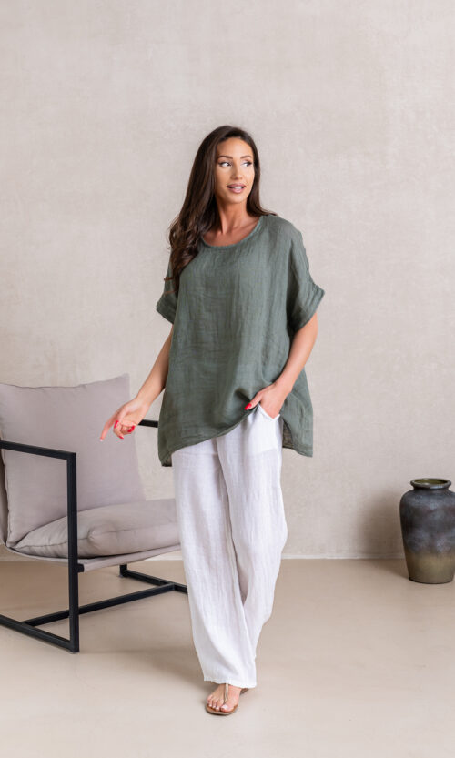 Bluzka Lilia - L/XL, Khaki