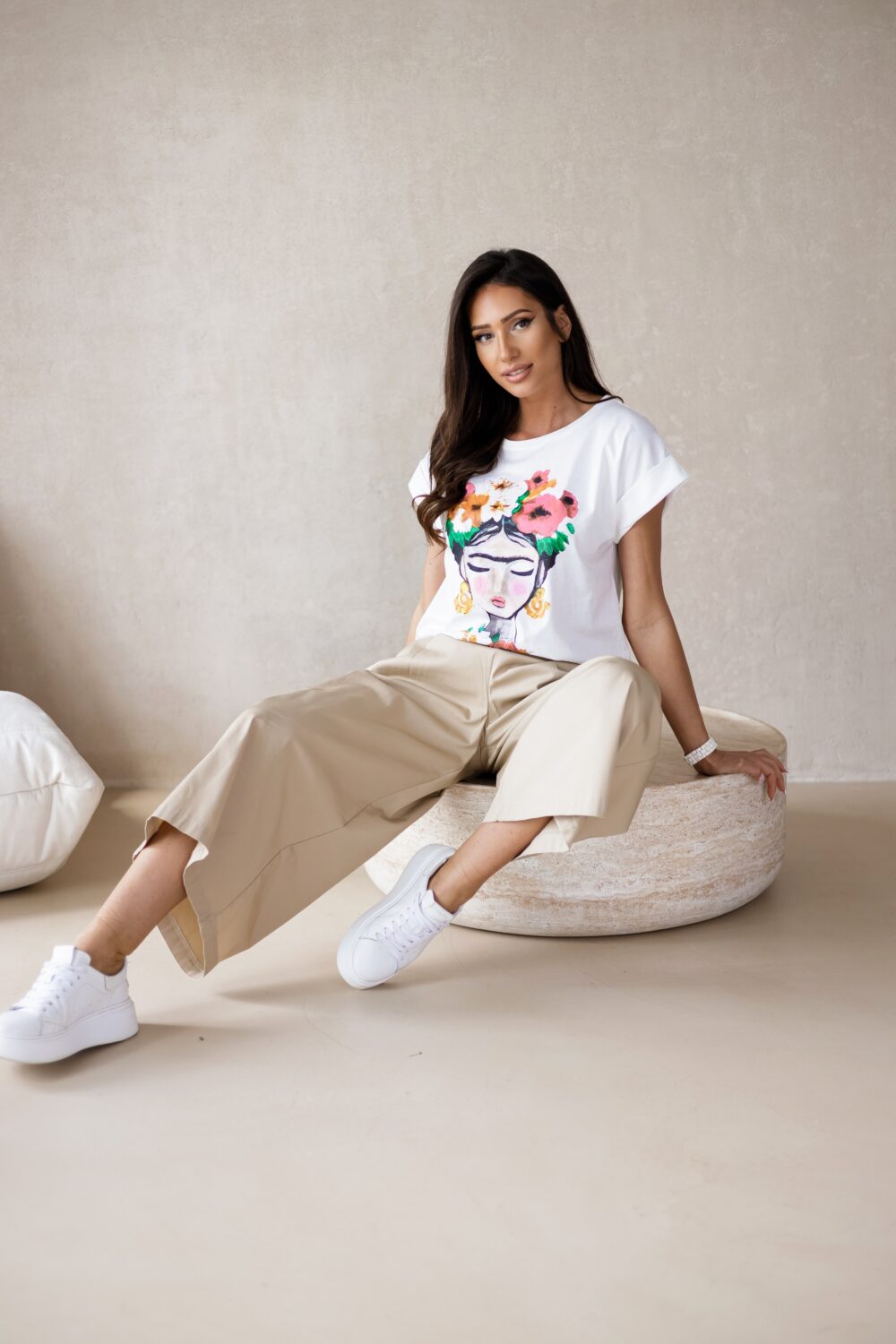 T-shirt Frida Flower - obrazek 3