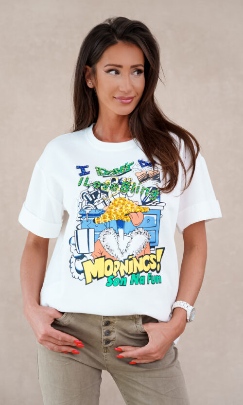 Bluzka Donald - Biały, L/XL