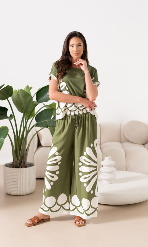 Komplet Salvadori - XS/S, Khaki