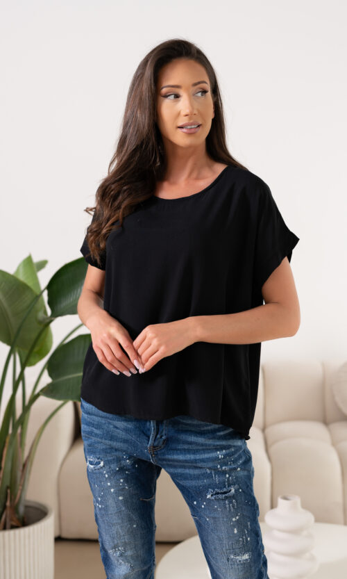 Bluzka DOLCEVITA - XS/S, Czarny