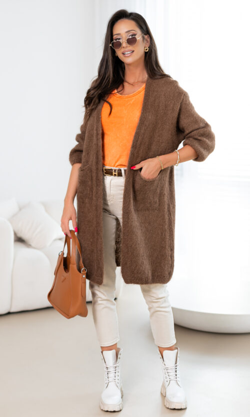 Kardigan Moncelli - XS/M, Kamel