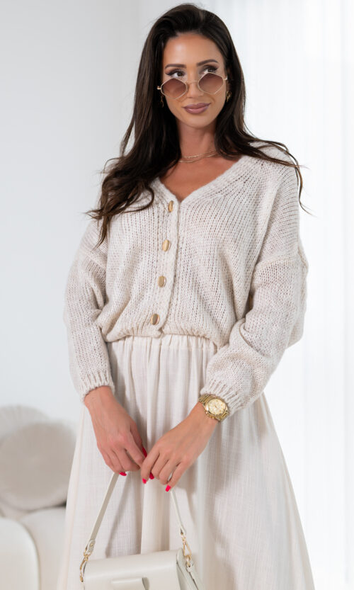 Sweter Carolain II - Jasny Beż, S/M