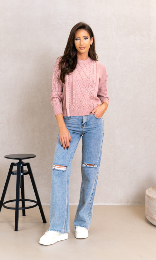 Sweter Santi - Puder, XS/S