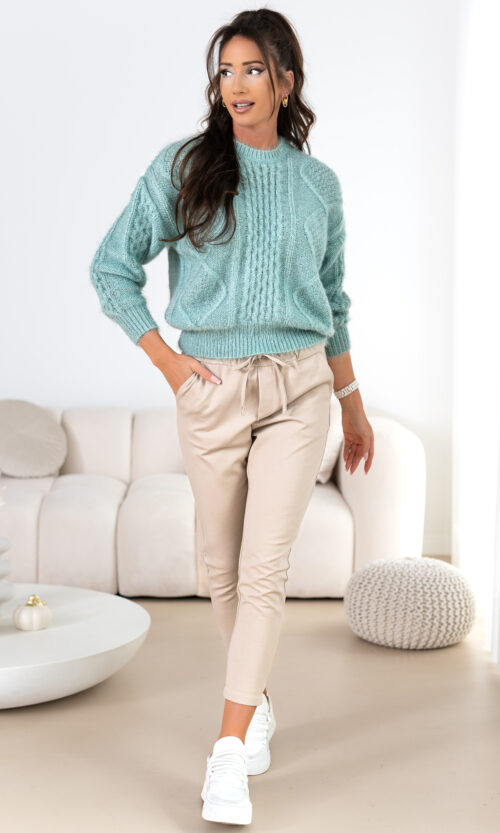 Sweter Jogi - Miętowy, S/M