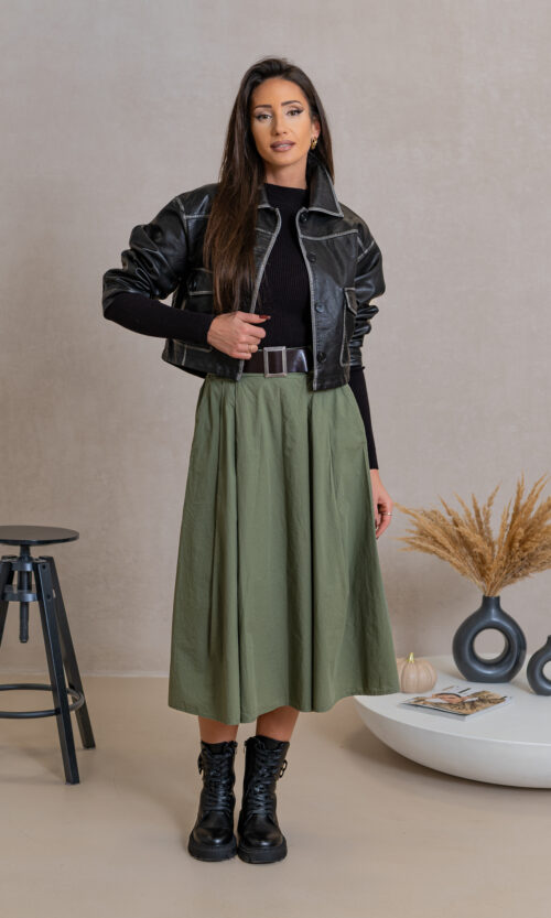 Spódnica Oleandrii - M/L, Khaki