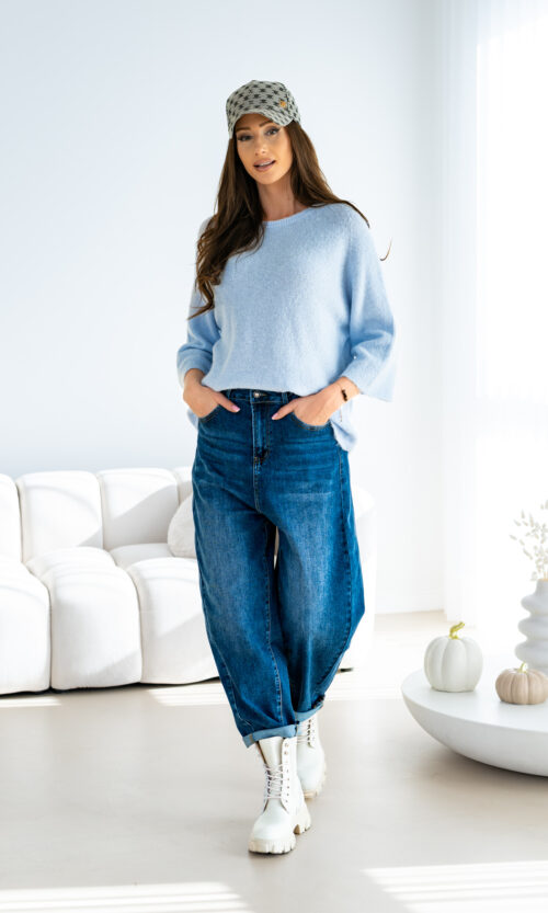 Sweter Georgina - L/XL, Błękitny