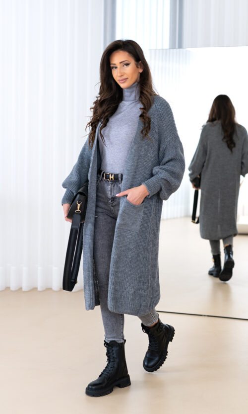 Kardigan Celinda - Jasny Szary, S/M