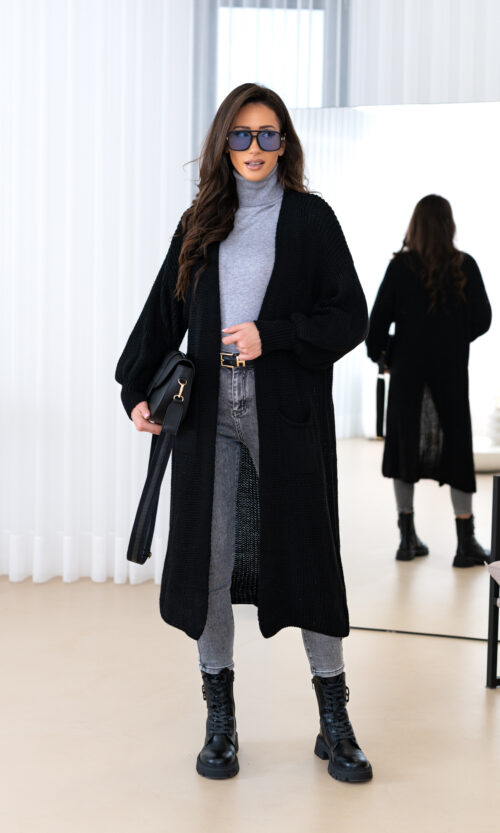 Kardigan Celinda - Czarny, S/M