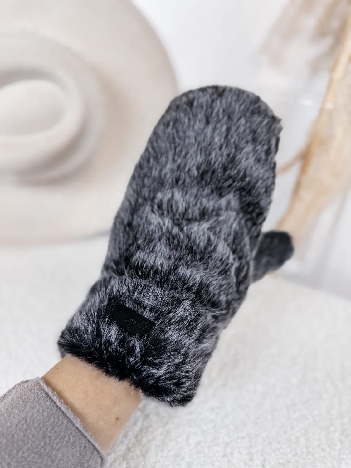 Rękawice FUTERKO GRUBE OCIEPLANE zimowe MIŚ - obrazek 6