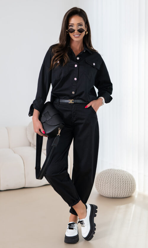 Koszula Balerii - S/M, Czarny