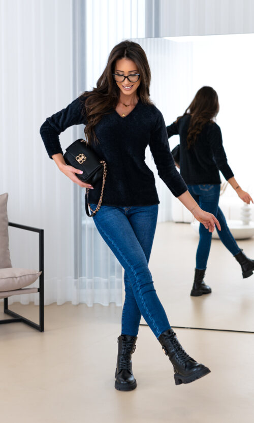 Sweter Mari - Czarny, S