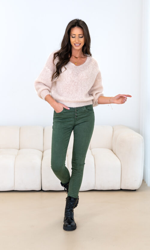 Spodnie Deryl II - Khaki, XS