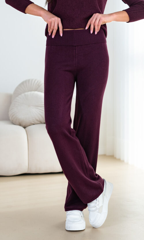 Spodnie Koliberi - S/M, Gorzka czekolada