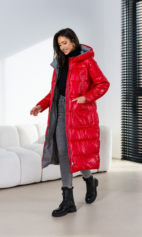 Kurtka Petra - Czerwony, M/L