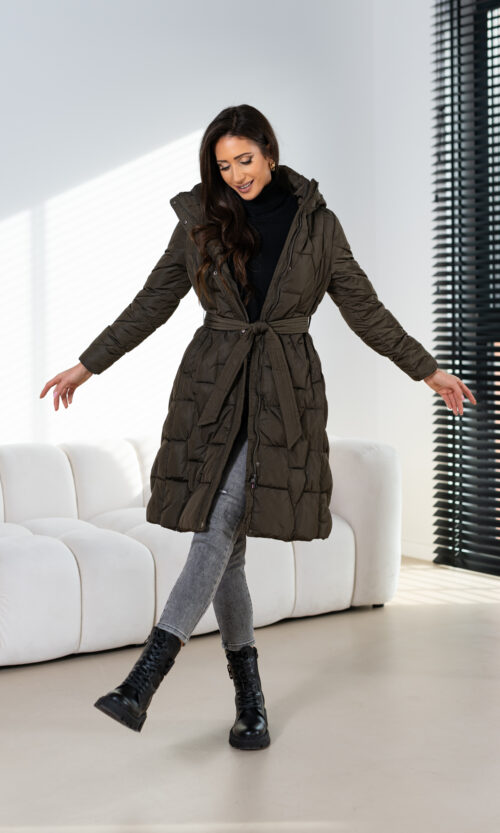 Płaszcz Siera - Khaki, S/M