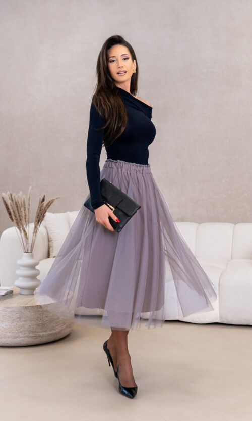 Spódnica Berreni - XS/S, Fango (odcień brazu)