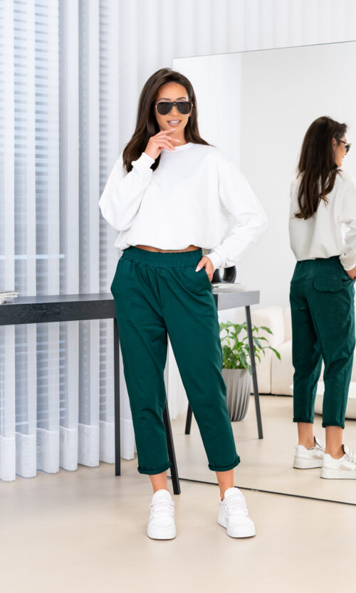 Spodnie Bibi new colors - XS/S, Nasycony Zielony