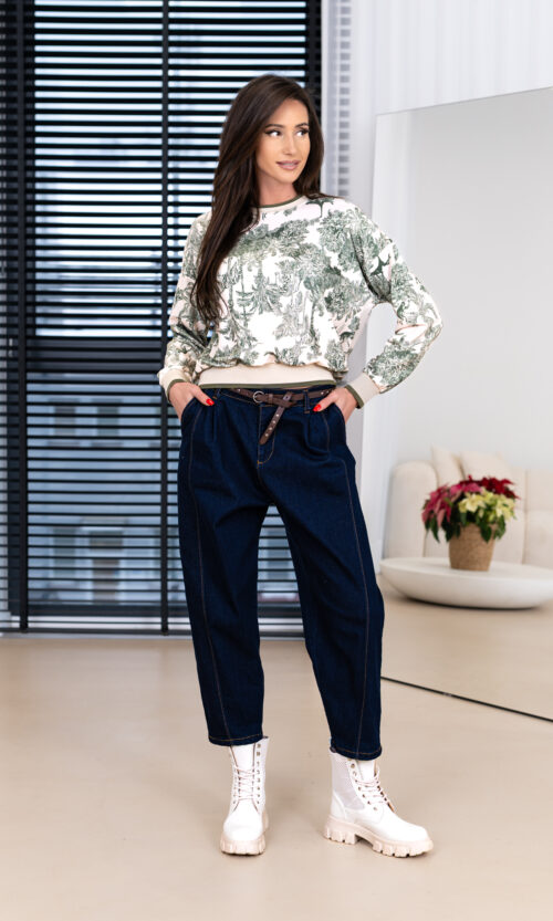 Bluza Urban Leaf - Jasny Zielony, S