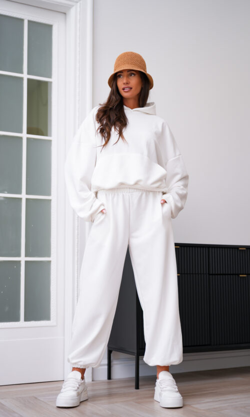 Viralowy komplet JA-MODA New - L/XL, Śmietanka