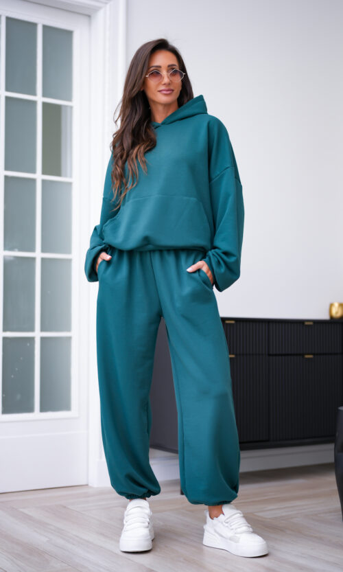 Viralowy komplet JA-MODA New - L/XL, Nasycony Zielony