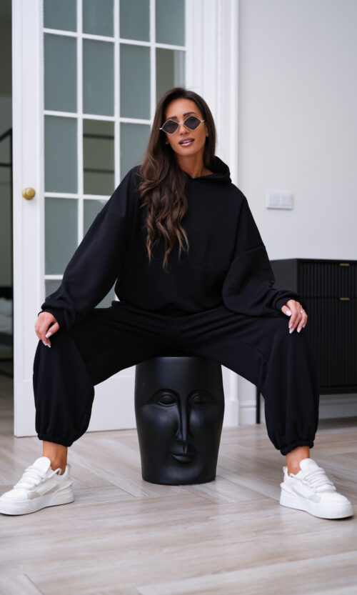 Viralowy komplet JA-MODA New - L/XL, Czarny