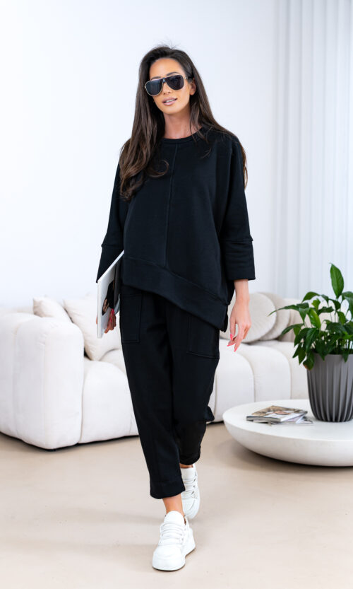 Viralowy komplet Kate - XS/S, Czarny