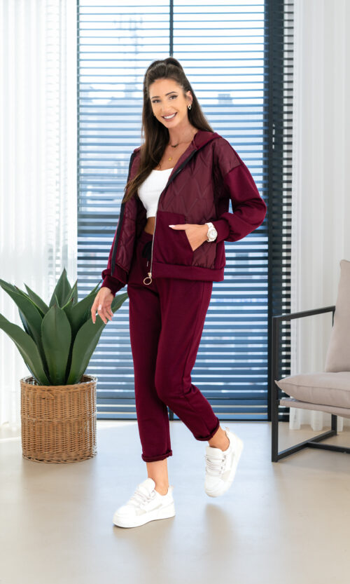 Komplet OXI - XL, Bordowy