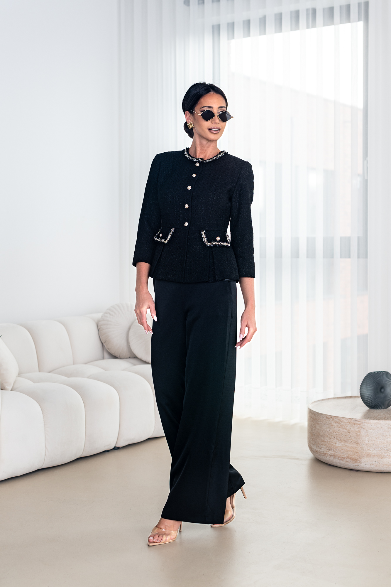 Garnitur Black Royal Tweed II - obrazek 11