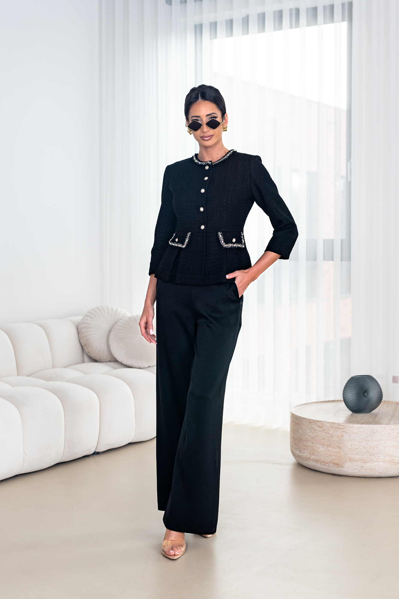 Garnitur Black Royal Tweed II - obrazek 14